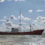 Leaving on way back to West Mersea pier.