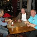 2014 Melange, Rose & Crown Ealing L-R Alan Crump, Nick Griffiths, Graham Watt. Photo supplied by Keith Littlejohns.